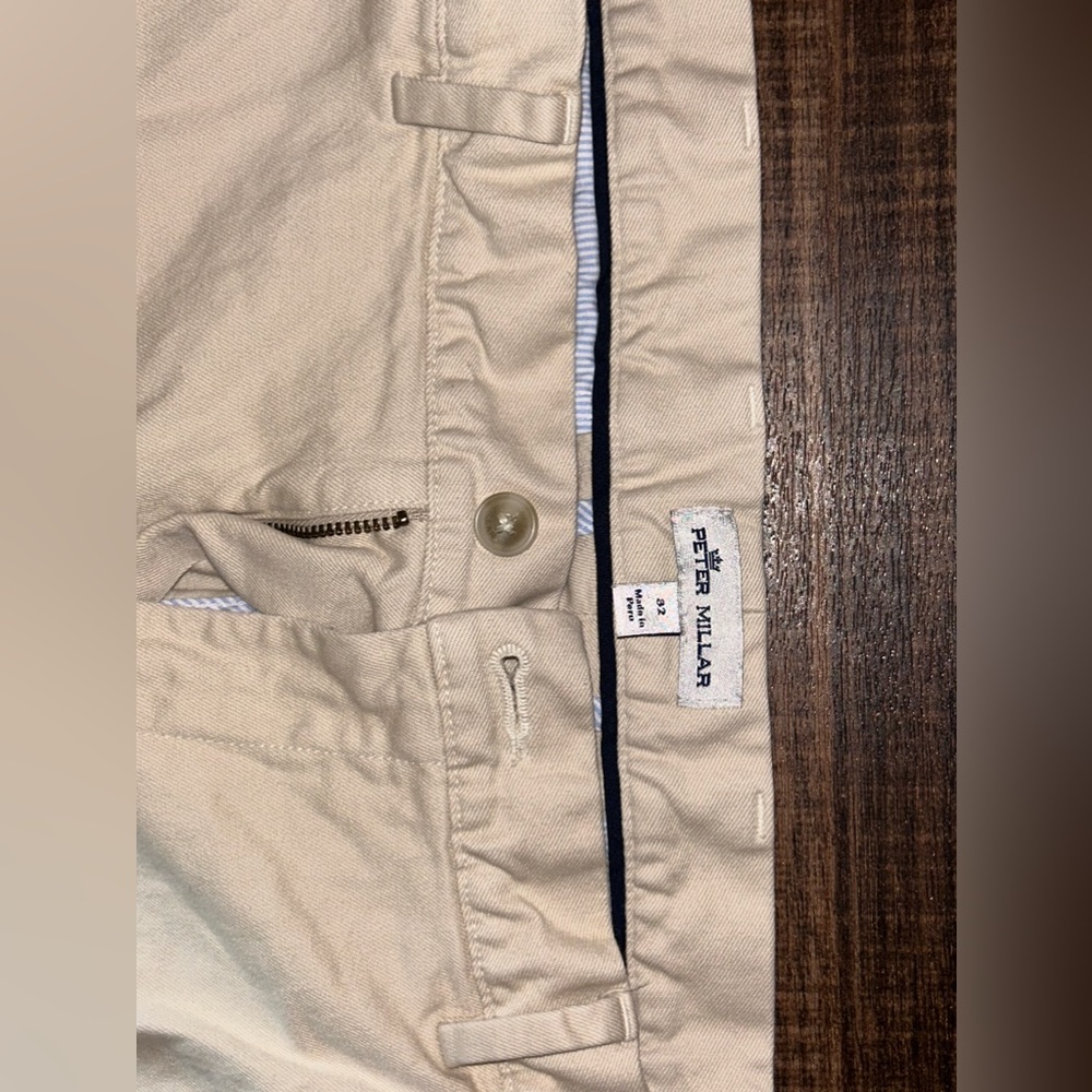 Peter millar pants STONE color basically a light khaki- Worn Twice